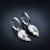 Meiyu Europe and America Creative Fashion Micro Inlaid Zircon Copper Earrings Daily Fresh Friendship Earrings Best Friend