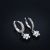 Meiyu Japanese and Korean Fashion Minimalist Star Earrings Fresh Personality Earrings Fine Zircon-Embedded Earrings Female Factory Wholesale