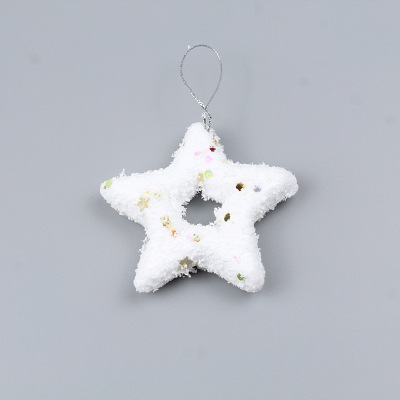 Christmas Decoration Christmas Tree Pendant Foam Five-Pointed Star Foam Christmas Tree Foam Bell Christmas Foam Pendant