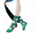 Women's Mid-Calf Socks New Christmas Stockings All-Match Cartoon Snowman Elk Socks Festive Bright Red Socks