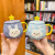 Korean Cute Cartoon Animal Rabbit Ceramic Cup Girls Office Coffee Cup Creative with Cover Spoon Mug
