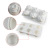 6-Piece Rose Mousse Cake Silicone Mold DIY Valentine's Day Decoration Jelly Pudding Baking Tool