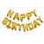 Imitation Beauty 16-Inch Letter Set Happy Birthday Aluminum Balloon Baby 100 Days Happy Arrangement Aluminum Foil Balloon