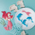 Mermaid Fondant Silicone Mold Homemade DIY Handmade Chocolate Cake Decoration Plaster Decoration Abrasive Tools