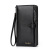 Deerbanni Vintage Business Men's Large Capacity Multiple Card Slots Zipper Mobile Phone Bag Clutch