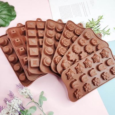 Christmas Love Heart Silicone Chocolate Mold DIY Cat's Paw Mousse Cake Pudding Candle Baking Tool