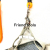 Pet Chain Breathable Mesh Back + Hand Holding Rope