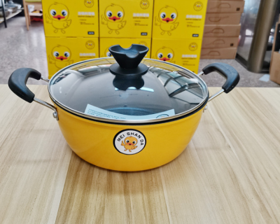 New Korean-Style Household Kitchen Soup Pot Large Capacity Non-Stick Cooking Pot Multi-Functional Smolder Soup Coying Pot