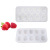 Raspberry Mousse Cake Silicone Mold Three-Dimensional Creativity 10-Piece Fruit Chocolate Pudding Grinding Tool