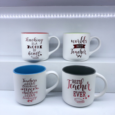 Te158 Teacher's Day Ceramic Cup Water Cup Mug Teacher's Day Gift Cup Daily Necessities Cup2023