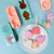 Baby Food Supplement Silicone Mold Baby Steamed Rice Cake Steamed Sponge Cake Biscuit High Temperature Resistant Cartoon Baking Tool