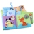 Foreign Trade Three-Dimensional Babies' Cloth Book Early Education Toys 4 Sides 8 Pages English Palm Book Animal Clothing Cognition Baby Cloth Book