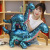 Space Sequins Dinosaur Doll Plush Toy Pillow Birthday Gift Dinosaur Baby