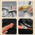 Three-in-One Gas Cooker Cleaning Brush Kitchen Washing Pot Small Brush Steel Wire Gap Cleaning Tools Wholesale