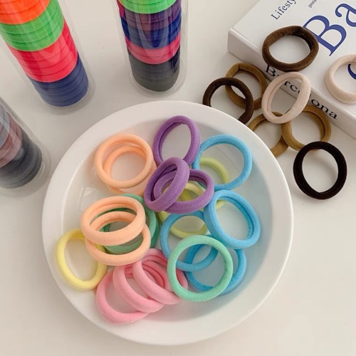 Children Do Not Hurt Hair Towel Ring Has Good Elasticity rubber Band Thick Hair Band Internet Celebrity Girls Hair Rope Rubber Band Hair Rope Wholesale