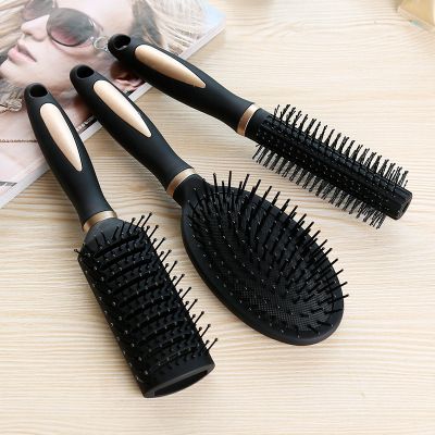 Anti-Static Airbag Massage Comb Air Cushion Comb Anti-Hair Loss Hair Care Hair Curling Comb Inner Buckle Shape Rolling Comb Vent Comb