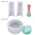 Wenchuang Ice Cream Silicone Mold DIY Guangzhou Tower Bird's Nest Scenic Spot Ice Cream Ice Candy Candle Mould