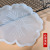 Flower Coaster Silicone Mold Table Decoration Epoxy Set DIY Household Coasters Tray Table Decoration Grinding Tool