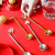 Stainless Steel Tableware Spoon Creative Fun Festive Gift Set Coffee Stir Spoon Factory Direct Supply