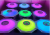 [New] Octagonal Diamond Bluetooth UFO Lamp Music Light Colorful Creative Light Party KTV Bar 48W