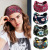 MIZI Retro Yoga Hair Band Antiperspirant Sweat Absorbing Sports Headband Lady Cashew Hair Accessories Bohemian Headdress