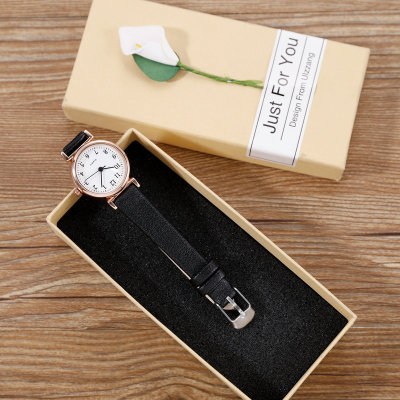 Rectangular Watch Box Kraft Paper Packing Box Just for You a Flower Cover and Tray Carton Wholesale