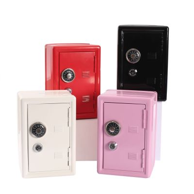 Zhongfu New Mini Metal Safe Box Creative Piggy Bank Key Safe Decoration Factory in Stock