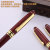 Red Wood Pen Practical School Company Winery Business Activities Gift Wooden Pen Customized Logo Log Pen Wholesale