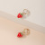 2021 Meiyu Personalized Creative Ins Style Fruit Strawberry Ear Clip Earrings Fresh Female Earrings Factory Direct Supply