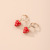 2021 Meiyu Personalized Creative Ins Style Fruit Strawberry Ear Clip Earrings Fresh Female Earrings Factory Direct Supply