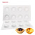 8-Piece Egg Tart Sole Marking Silicone Mold DIY Jelly/Pudding Mold Creative Egg Tart Chocolate Mold