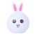 Colorful Creative Cute Rabbit Silicone Night Lamp Portable USB Charging Led Pat Lamp Rabbit Bedroom Useful Tool for Pressure Reduction