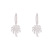 Japanese and Korean Ins Style Women's Personalized Coconut Tree Earrings Trending Creative Hip-Hop Fashion Earrings Cold Style Fashion Earrings