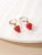 2021 Meiyu Personalized Creative Ins Style Fruit Strawberry Ear Clip Earrings Fresh Female Earrings Factory Direct Supply