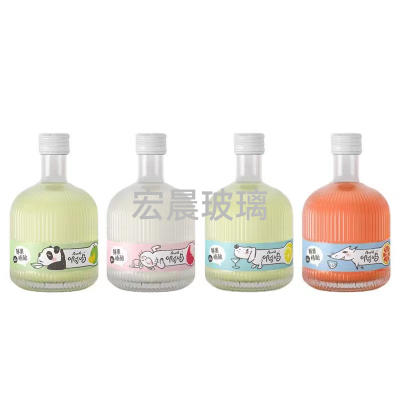 High Quality 375ml Fruit Wine Glass Bottle Spot Products