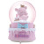Trojan Birthday Cake Crown Pig Crystal Ball Music Box Snow for Students Birthday Gift for Children Factory Wholesale