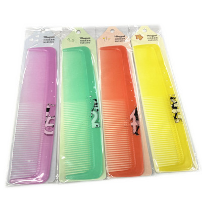 Non-Handle Comb Dense Tooth Two-Head Comb Cartoon Plastic Comb