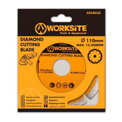 WORKSITE Diamond Cutting Blade 10mm for Angle Grinder