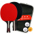 Regail Table Tennis Rackets Regail 8026 Series, Two Shots and Three Balls, Training Racket