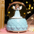 Craft Angel Girl Snowflake Rotating Light-Emitting Music Box Music Box Crystal Ball Birthday Gift
