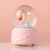 Mermaid Princess Crystal Ball Music Box Mermaid Love Snow with Light for Girls Children Student Valentine's Day Gift