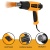 WORKSITE Industrial Heat Gun Machine Hot Air Shrink Gun 