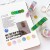 Japanese Paper Collage Tape Color in Series Ins Fresh Dots Journal Decorative Stickers 100 Pieces 10 Models