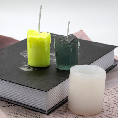 Cross-Border Mini Candle Shape Candle Mould DIY Aromatherapy Candle Wedding Party Atmosphere Small Light Factory in Stock