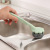 Long Handle Dish Brush Dish Brush Cleaning Brush Steel Wire Ball Kitchen Brush Pot Cleaning Brush