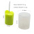 Cross-Border Mini Candle Shape Candle Mould DIY Aromatherapy Candle Wedding Party Atmosphere Small Light Factory in Stock