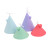 Factory in Stock Korean Ins Christmas Tree Candle Mold Geometric round Dots Hat Candle Aromatherapy Gypsum Mold