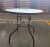 Spot Price 80cm Outdoor Rain-Proof Tempered Glass Dining Table Balcony Square Coffee Shop Table