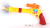 Small Voice Electric Gun Music Gun Boy and Children's Toy