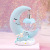 Creative Student Gift Home Decoration Resin Decorations Girl Angel Unicorn Moon Night Lamp